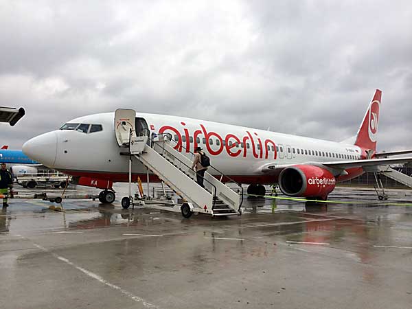 Abflug am 17.03.2014 in Richtung Smeura