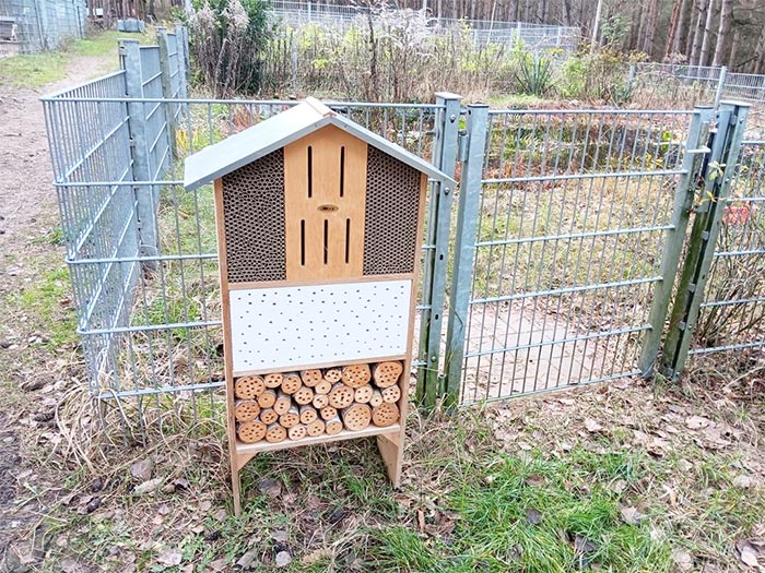 insektenhotel fürs Tierheim Brandenburg